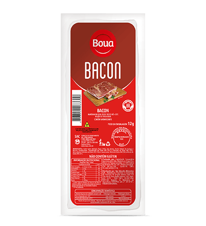 Bacon — embalagem TABLETE