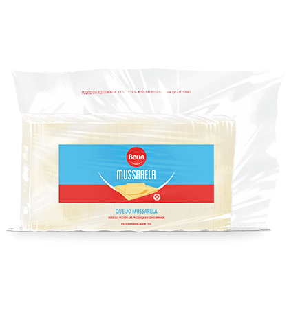 Mussarela — embalagem 12,5 KG
